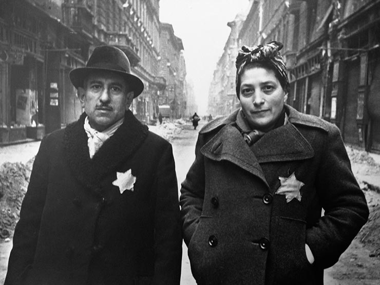 RJewish couple, Budapest, 1945
